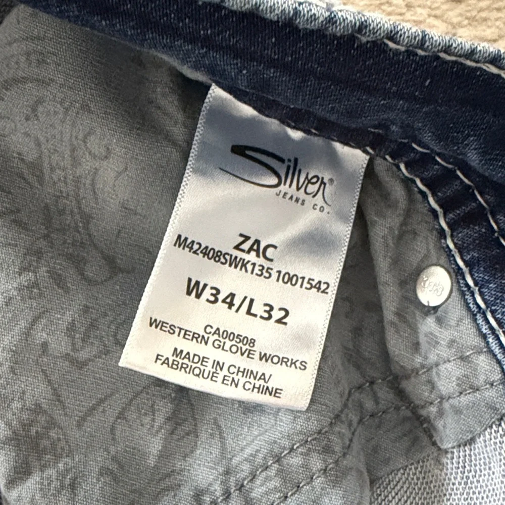 Silver men’s Joga jeans - Picture 5 of 5